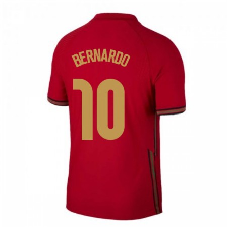 Billiga Fotbollströjor Portugal Bernardo Silva 10 Hemma tröja EM 2020 Kortärmad